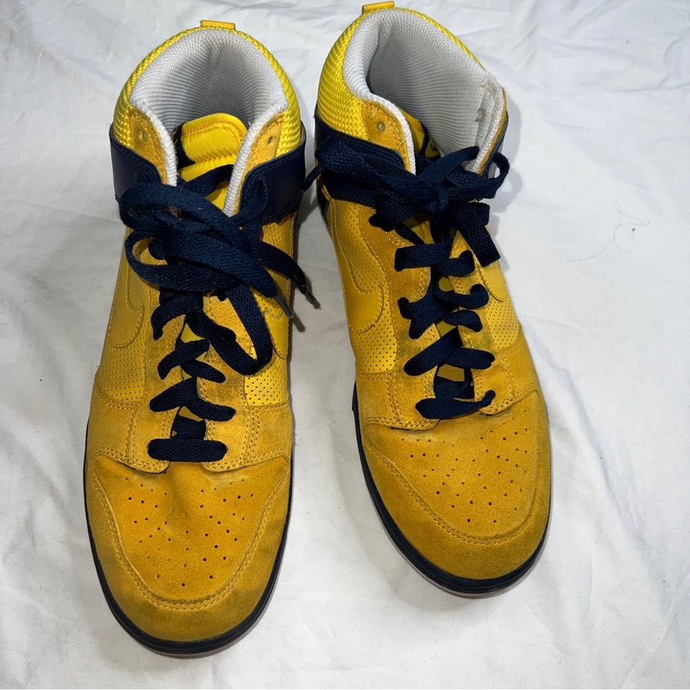 Nike Dunk High Golden State Warriors-2008 Size 11 - Missing Insole L020923